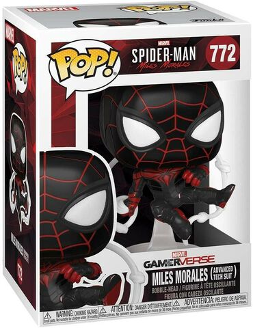 Figurine Funko Pop! N°772 - Spider-man Miles Morales - Advanced Tech Suit
